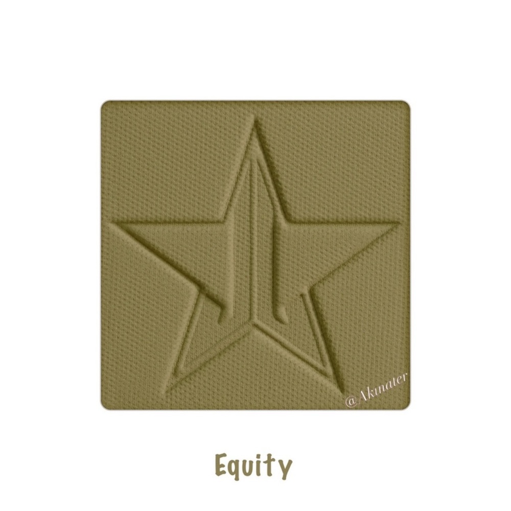 Jeffree star single eyeshadow Equity